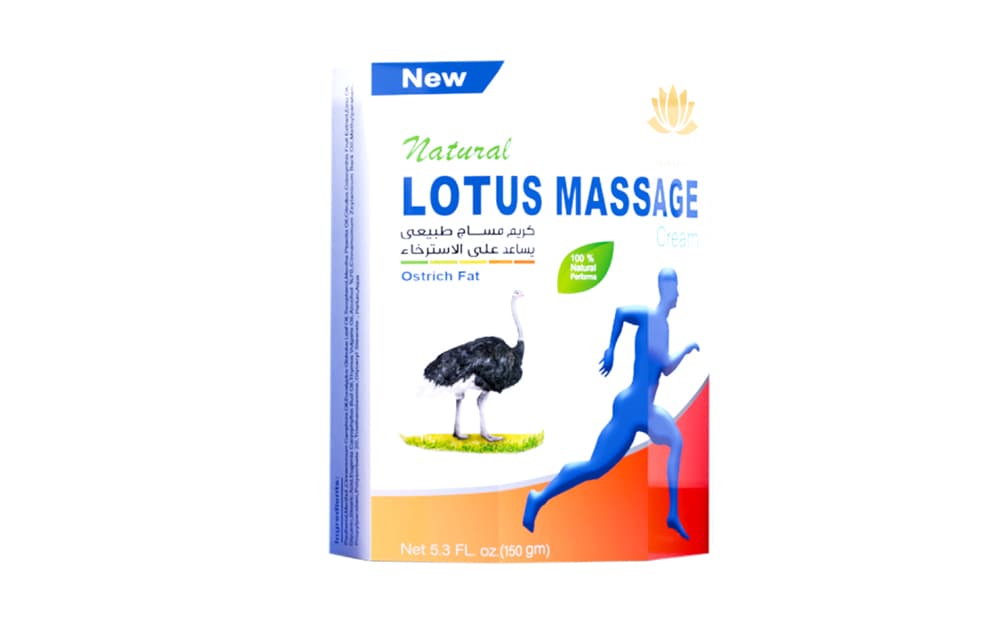 Lotus massage Ostrich Fat