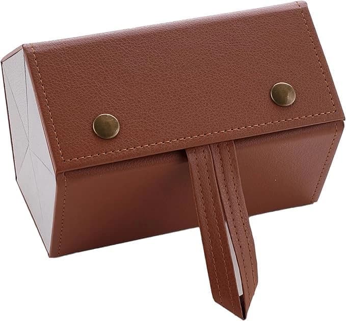 5-Slot Hanging Foldable Glasses Organizer Case
