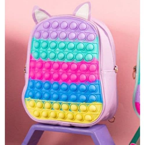 Bubbles bag for children the best and most beautiful gift the color is light pur
