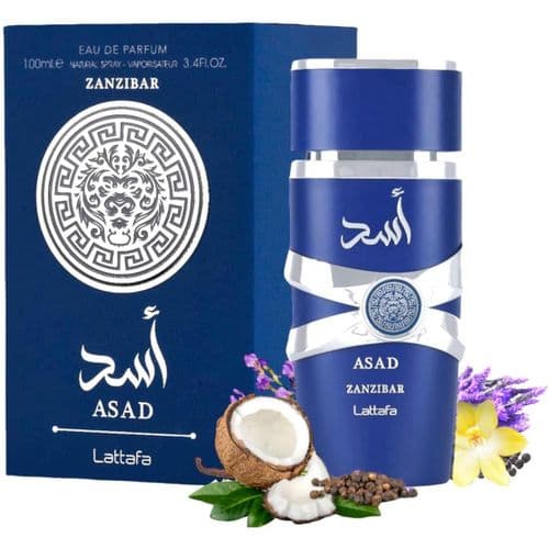 Lattafa Asad Zanzibar - EDP - For Men - 100 Ml