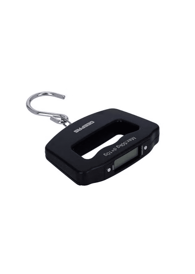 GEEPAS Portable Digital Luggage Weighing Scale With LCD Display, Maximum Weight