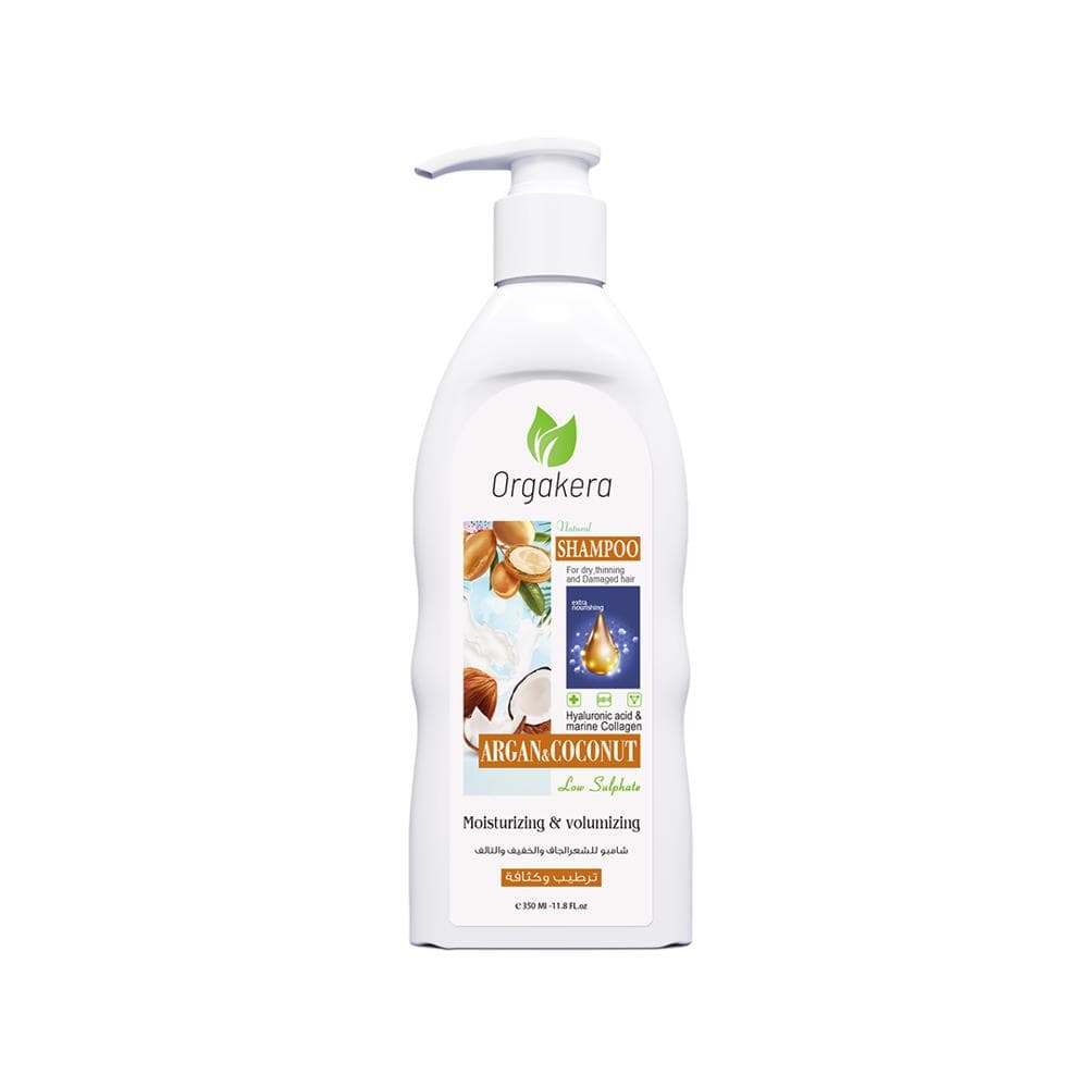 Orgakera Shampoo Argan & Coconut oil 350 ml