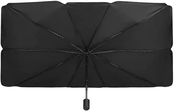 NC Foldable Car Windshield Sun Shade UV Block 122×65 cm