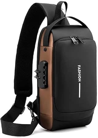 Anti-Theft Waterproof Crossbody Sling Backpack