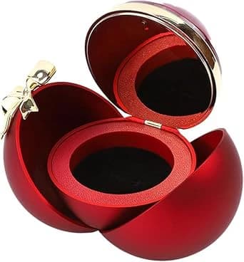 Luxury Rose Ring Gift Box with Bow