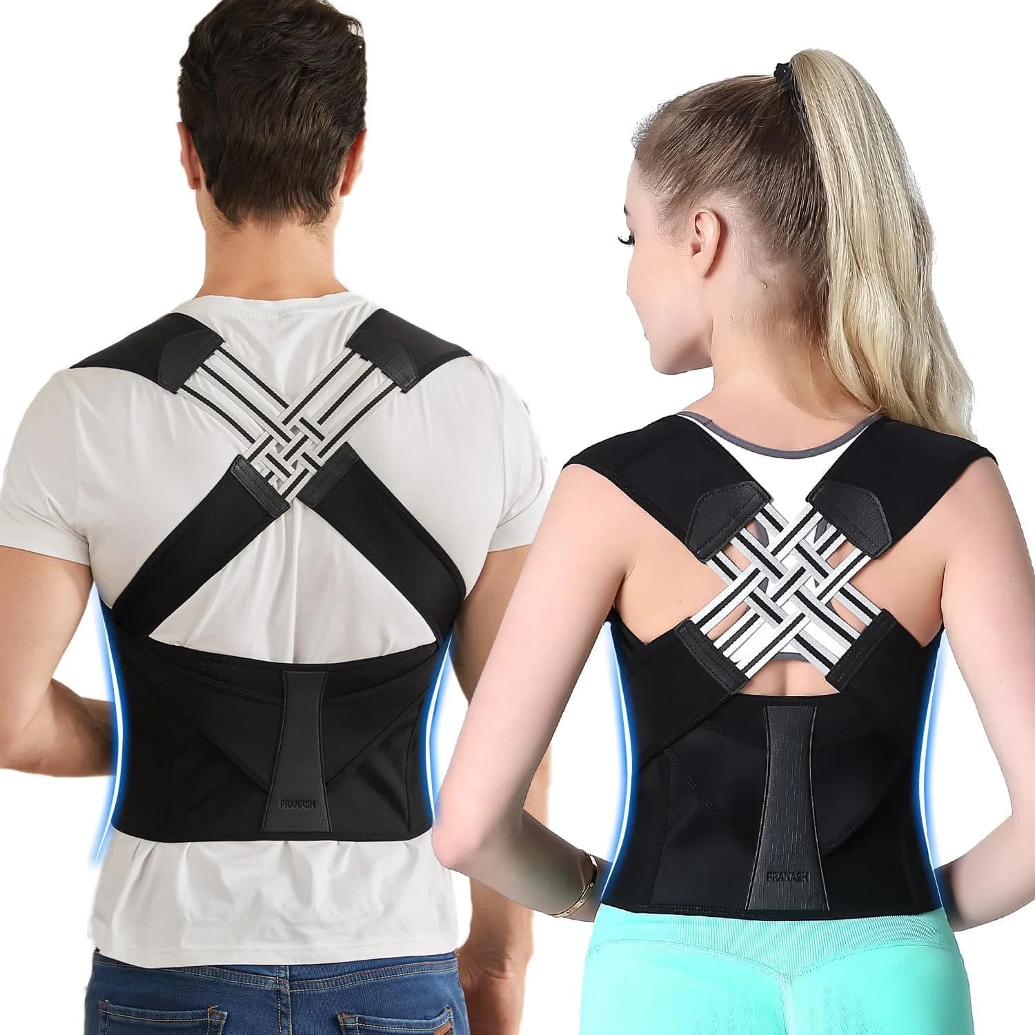 Adjustable Posture Corrector Back Brace X-Large