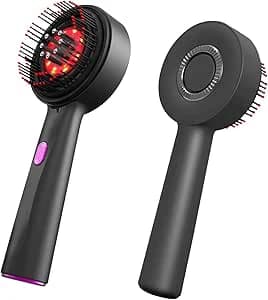 Electric Scalp Massager with Red Light Therapy USB Rechargeable