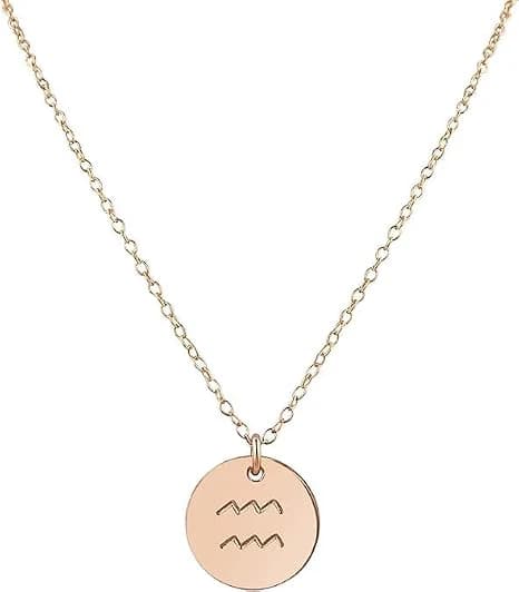 Horoscope Series Genuine Brass – Aquarius
