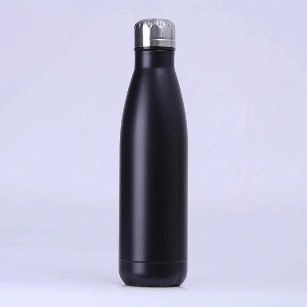 DLSM Stainless Steel Sports Thermos Cup – 500 ml, Black