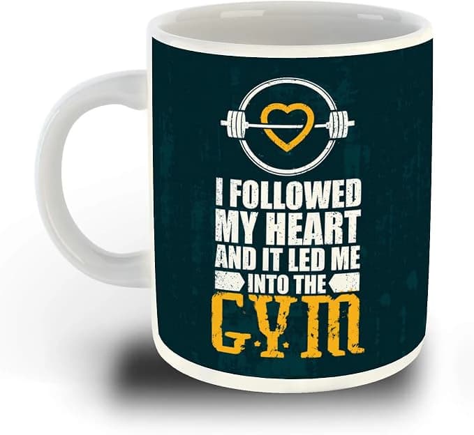 What's Your Kick Fitness Motivational Ceramic Mug – White