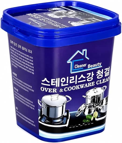 Stainless Steel Cleaning Paste & Stain Remover 450g - 2 Pieces