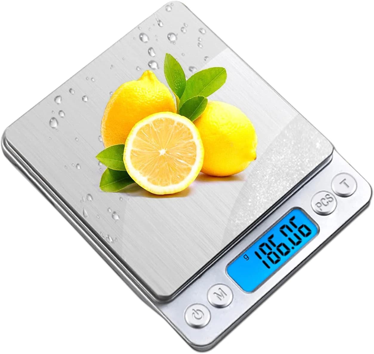 Viano Digital Kitchen Food Scale – 3kg/0.1g, Backlit LCD Display
