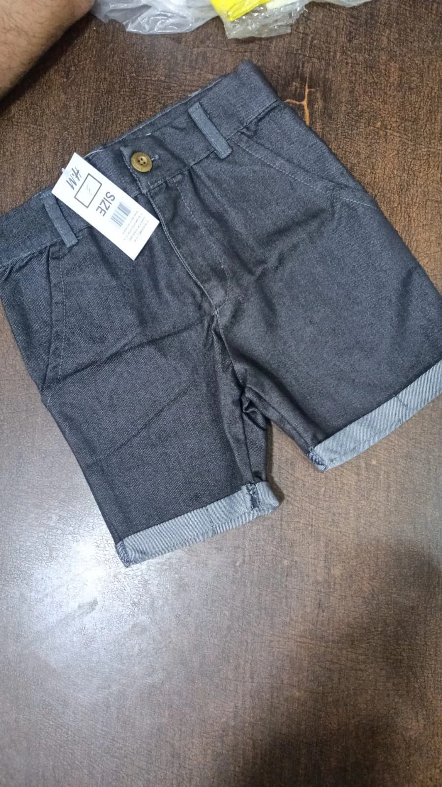 Kids' Lightweight Denim Shorts – Size 3 Years
