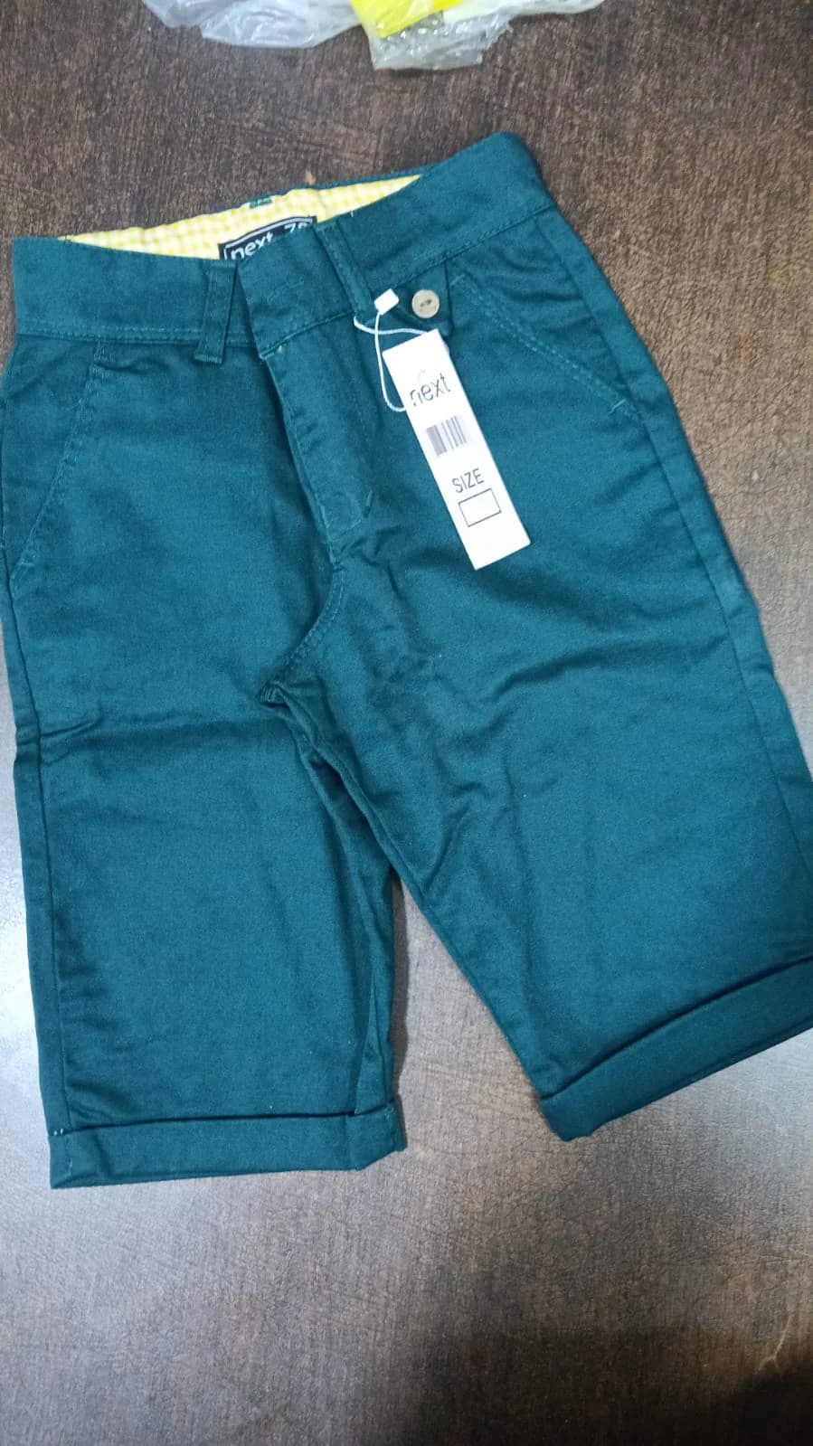 Girls' Gabardine Shorts – Sizes 1 & 4 Years