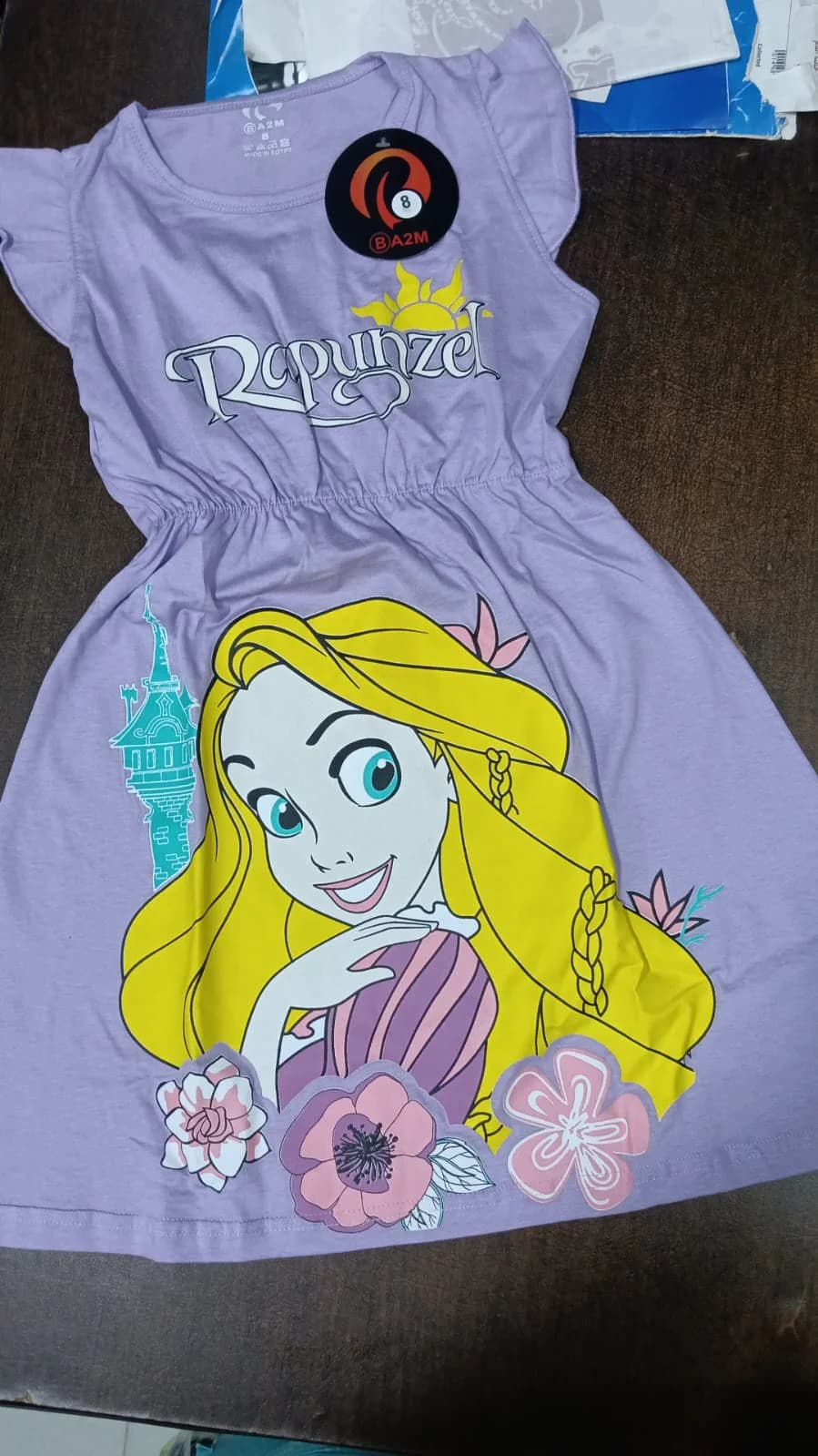 Girls' Stylish Cotton Dress