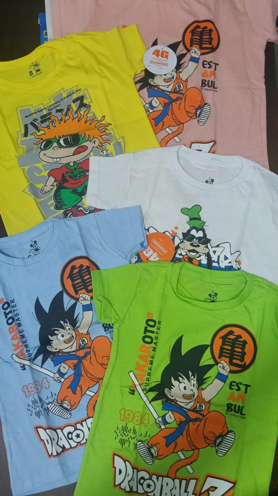 Boys' Cotton T-Shirts – Sizes 4 to 10 Years