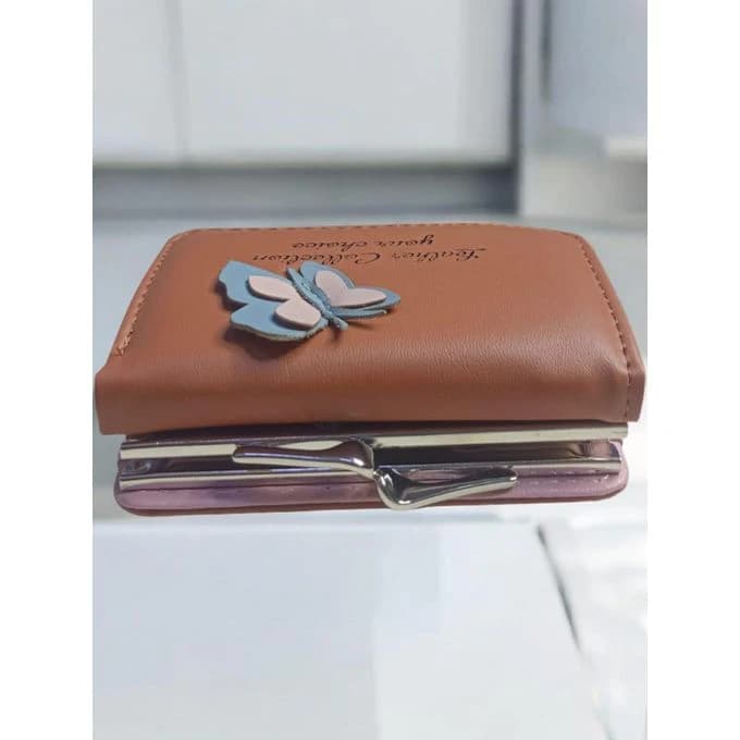 Elegant Women's Wallet – Faux Leather, Compact Design