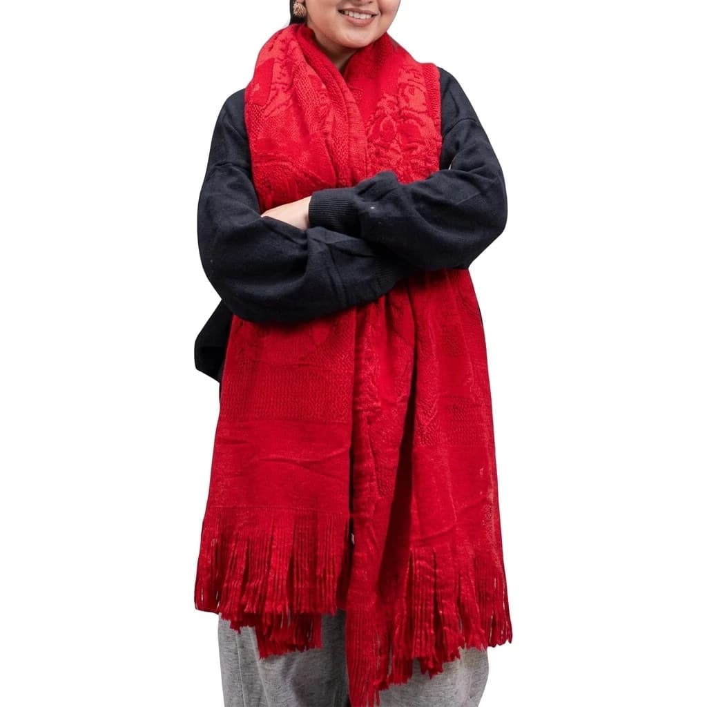 Trending Reversible Velvet Shawl – 160 x 70cm