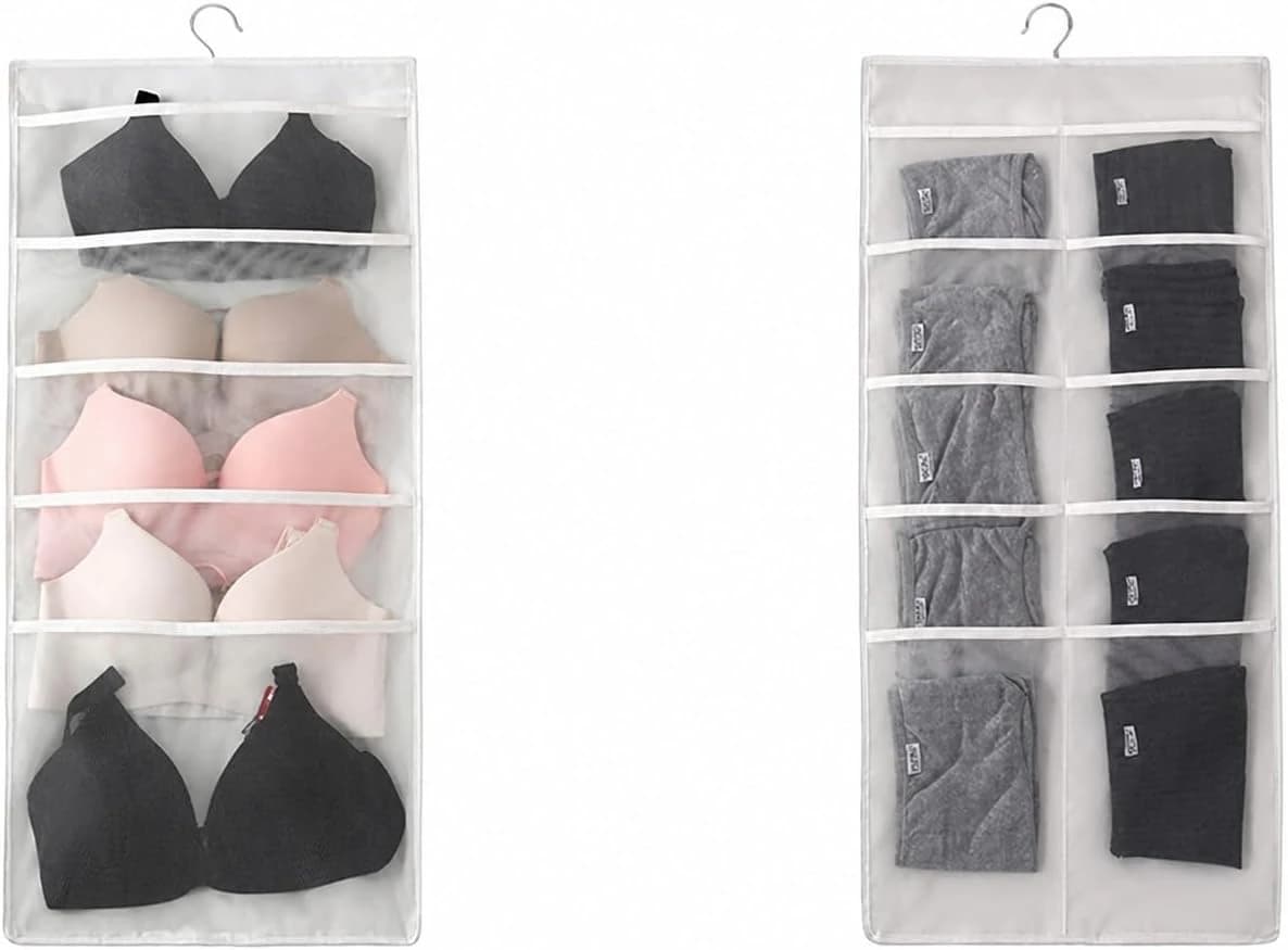 Over-the-Door Hanging Pocket Organizer – 30x40x80cm