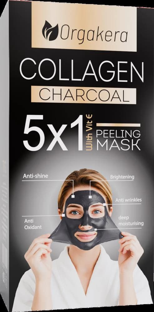 Orgakera Collagen Mask with Charcoal 120 g