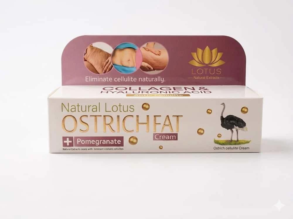 Lotus Ostrich Fat Cream with Pomegranate 120 g