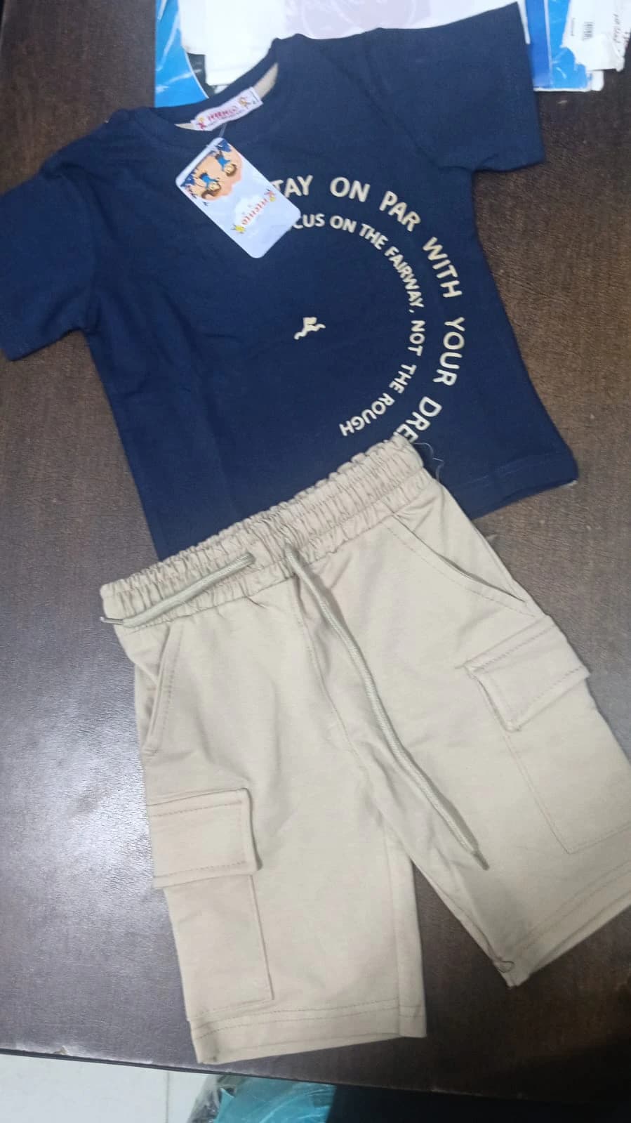 Boys' Summer Melton Pajama Set – Size 4 Years