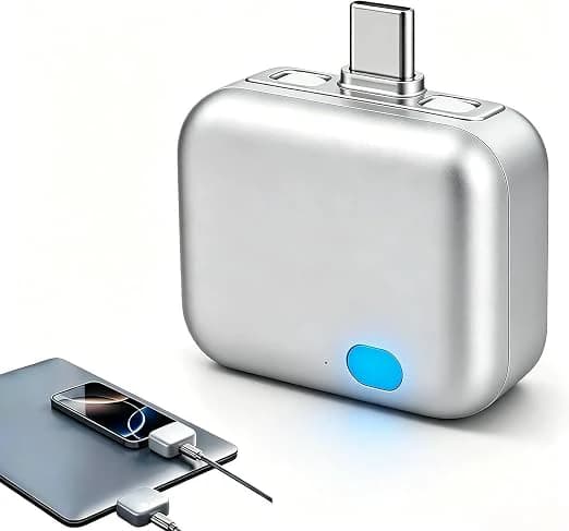 140W USB-C Charging Cut-Off Adapter with Automatic Charging Stop - Silver